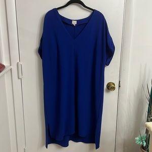 A.New.Day | royal blue short sleeve bodycon dress | XXL